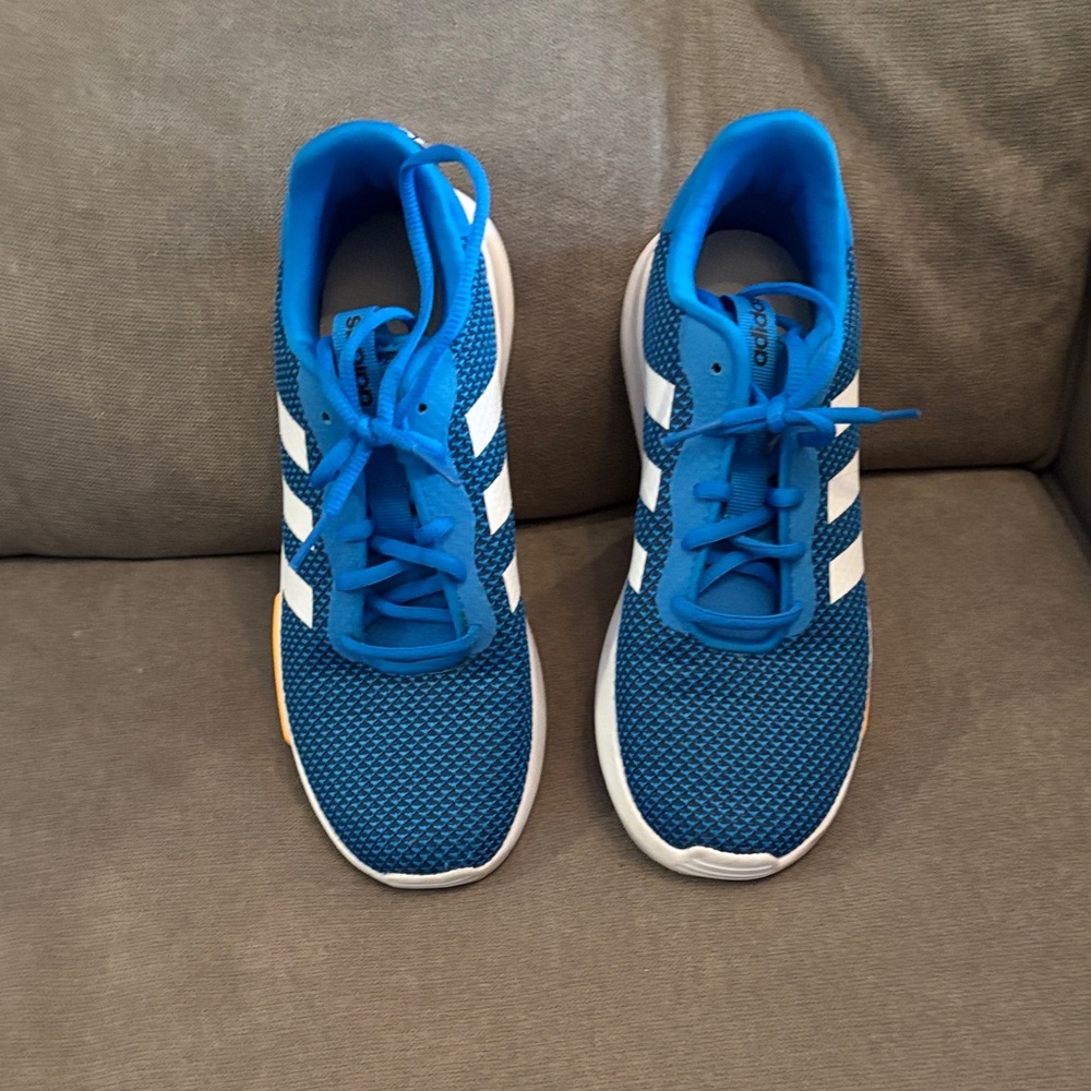 Adidas Racer TR 2.0 Kids Running Shoes Athletic Sneakers Blue White GV7859